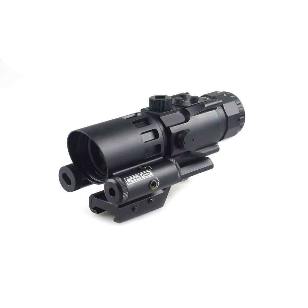 Tactical Prism Scopes | 4x Magnification, 32mm Objective, Red/Green Illumination CHX4324PR