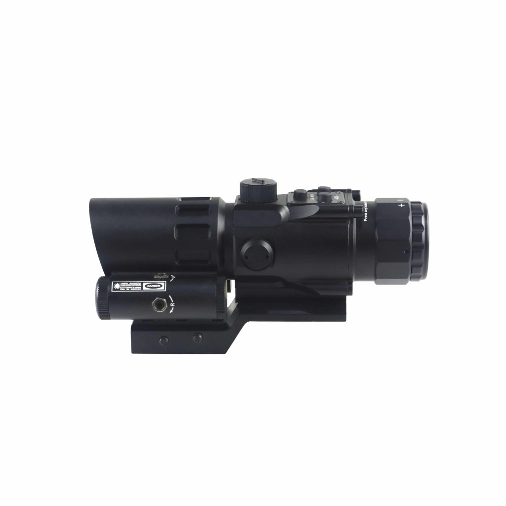 Tactical Prism Scopes | 4x Magnification, 32mm Objective, Red/Green Illumination CHX4324PR