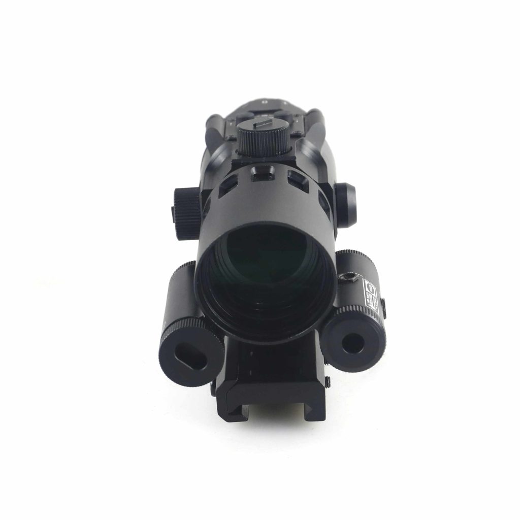 Tactical Prism Scopes | 4x Magnification, 32mm Objective, Red/Green Illumination CHX4324PR