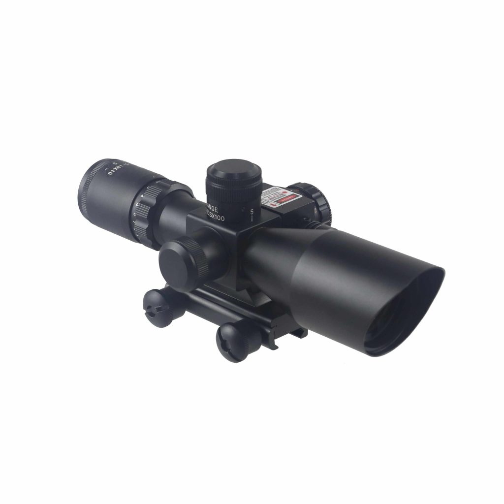 Tactical Prism Scopes | 3-9x Magnification, 40mm Tube, Red/Green Illumination, Waterproof CHX2.5-10X40E
