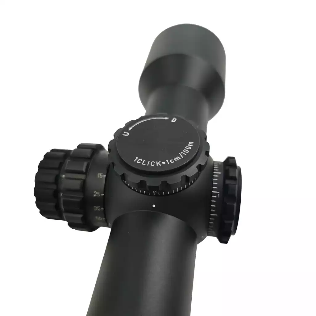 High-Zoom Large-Objective Rifle Scopes | 1.5-15x44 SFP Rifle Scope with 34mm Tube, Red Illumination, Side Parallax and Push-Pull Locking Turrets BEM1.5-15X44 SFIR