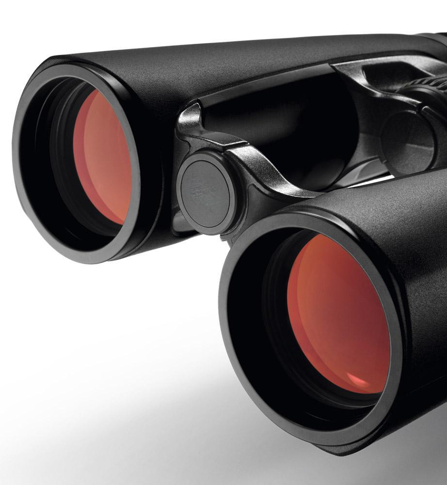 Actual binocular objective lenses and their coating appearance