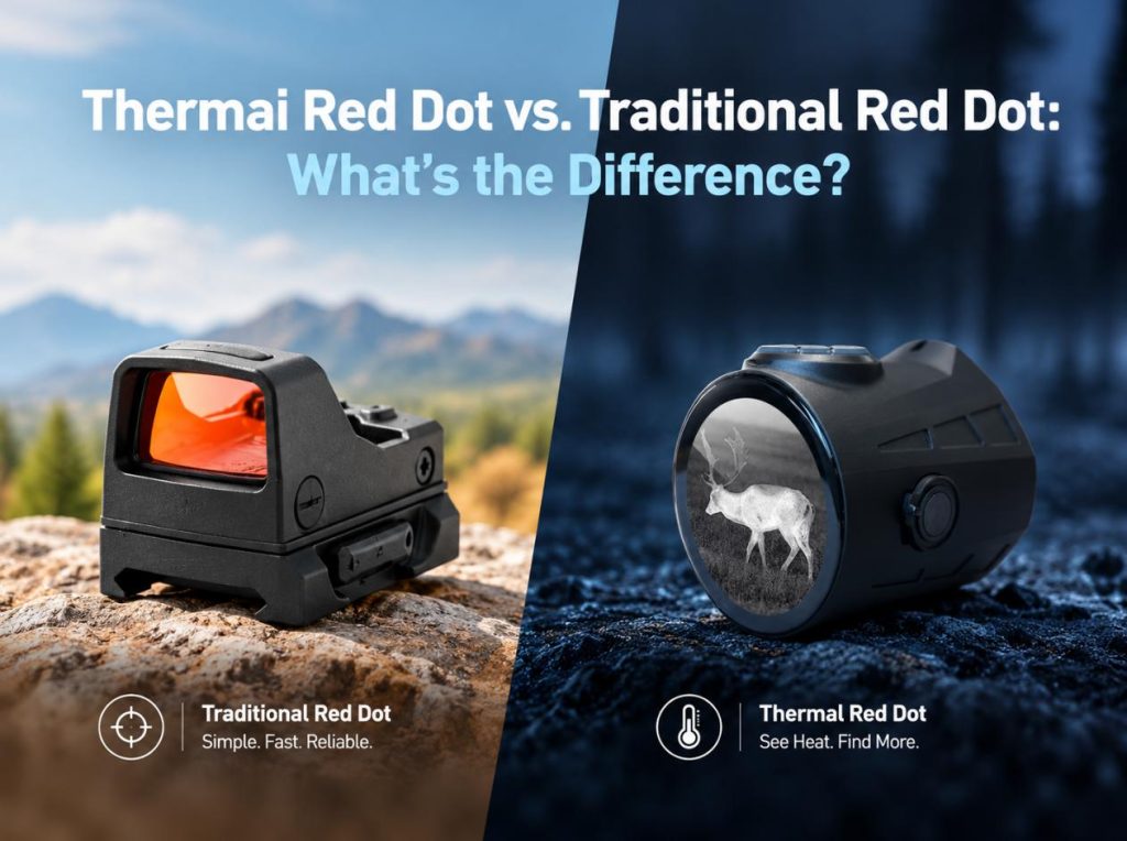 Thermal Red Dot vs. Traditional Red Dot