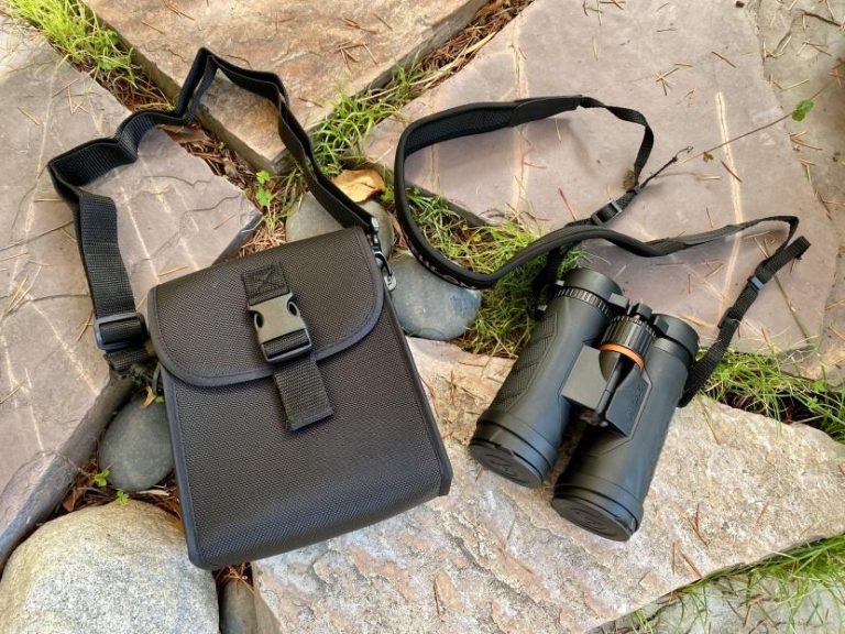 carrying case, lens caps, and cleaning accessories